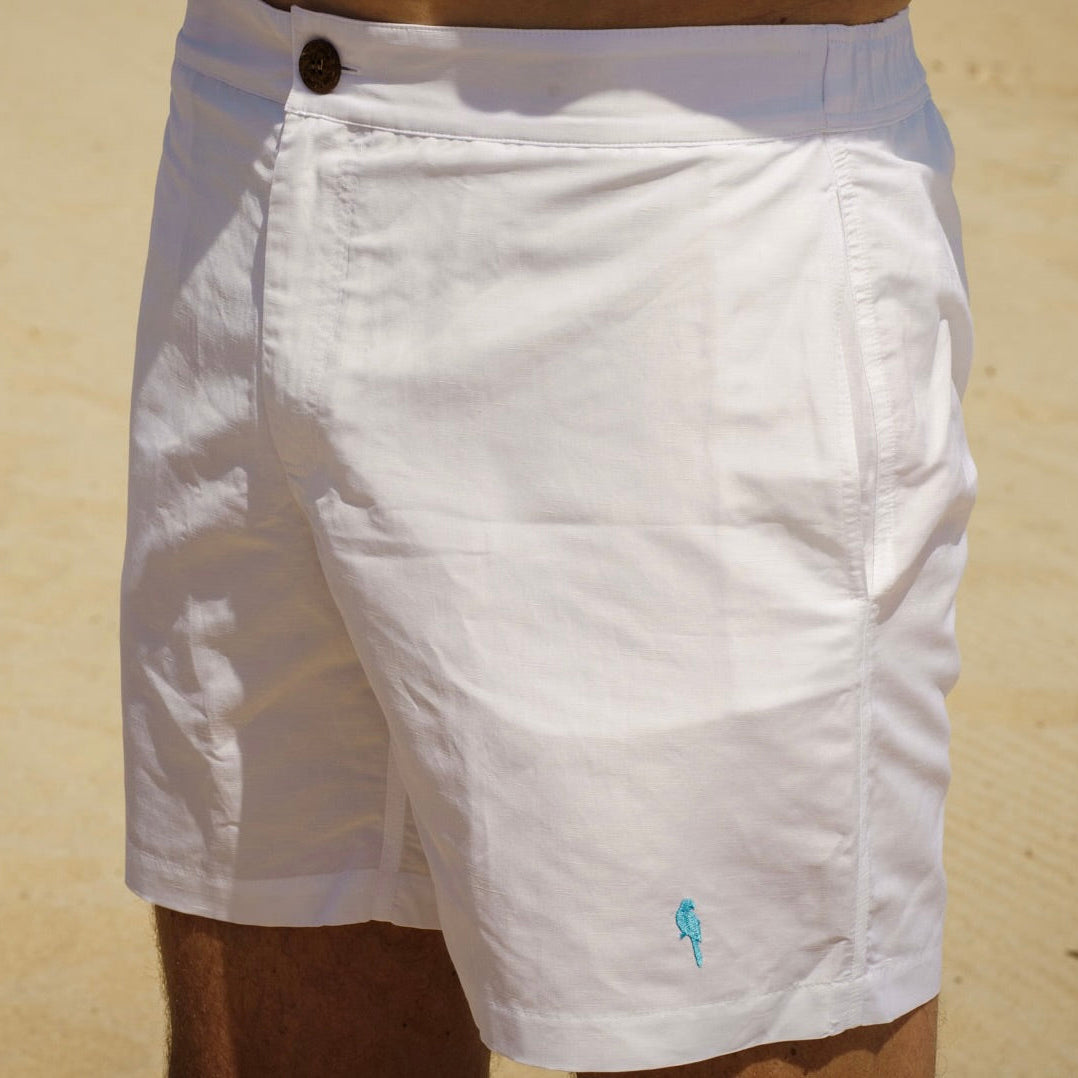 Pantaloncini da bagno in lino SAINT TROPEZ