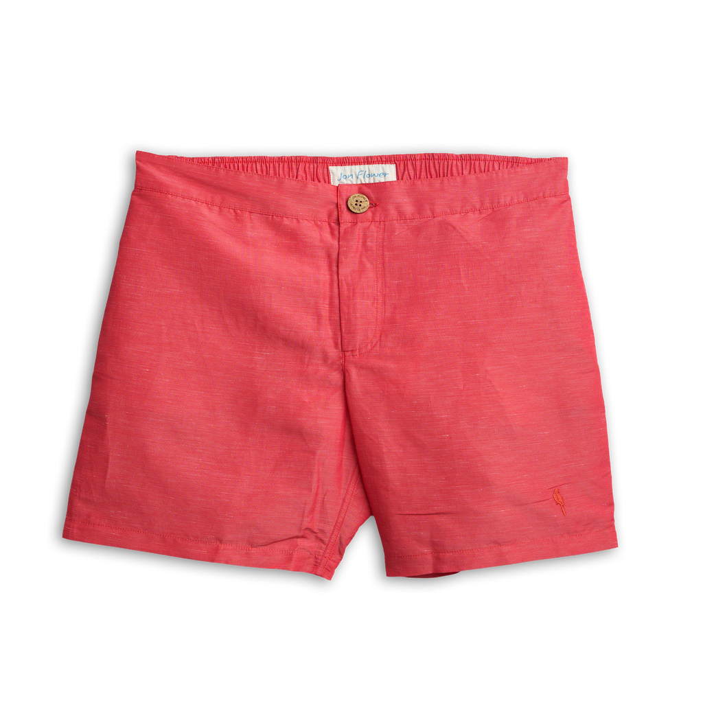 Pantaloncini da bagno in lino SAINT TROPEZ